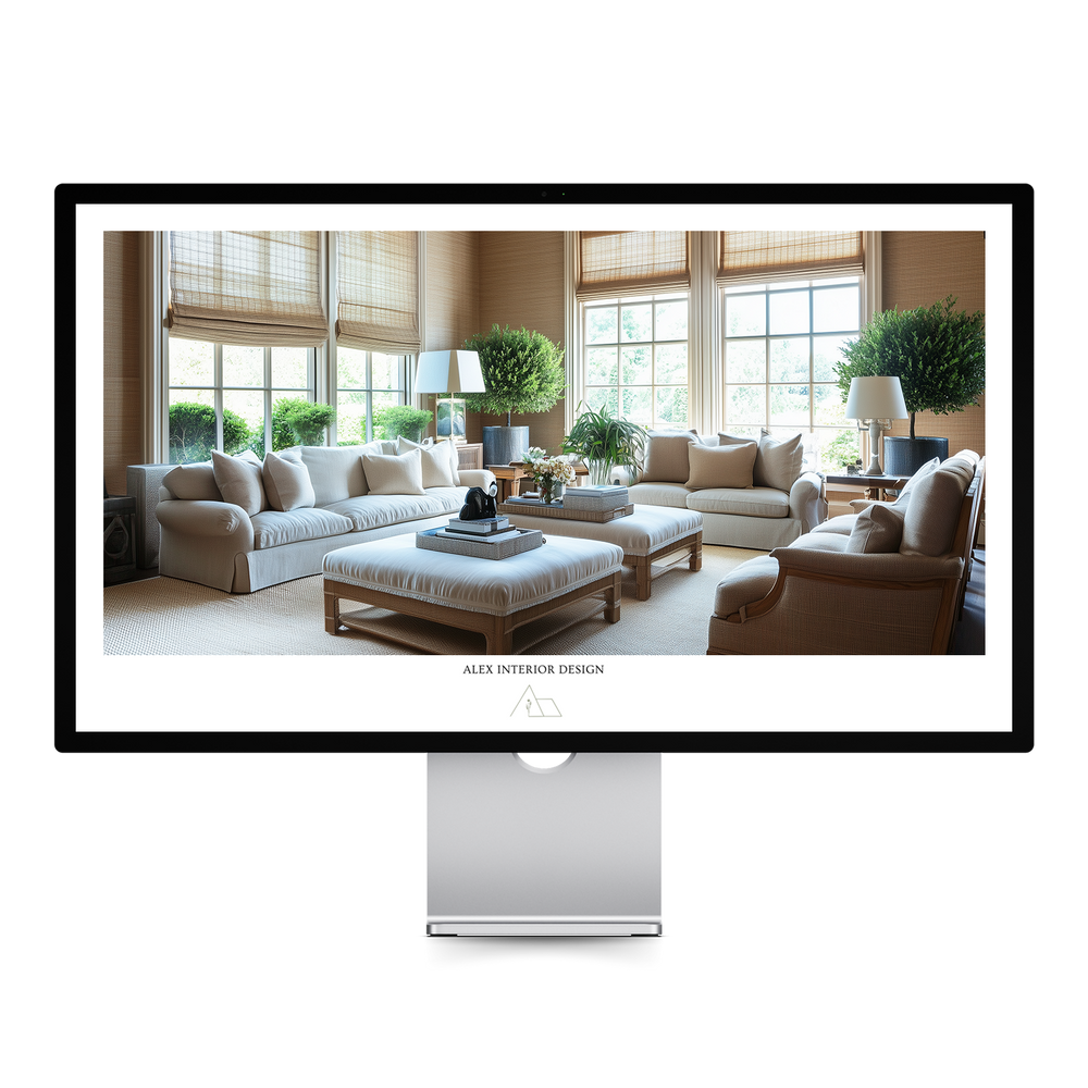 LSI Workshop, Alex Collection, New England living room