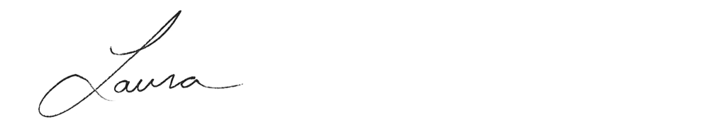 Laura's signature